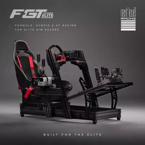 Simulateur SimRacing - Next Level Racing F-GT Elite Front Side Edition