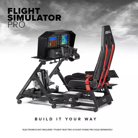 Simulateur de vol - FlightSim Pro, Dynamique, Next Level Racing