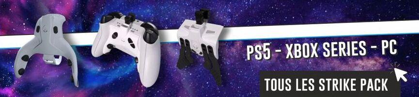 tous les strike pack compatibles ps5 et xbox series