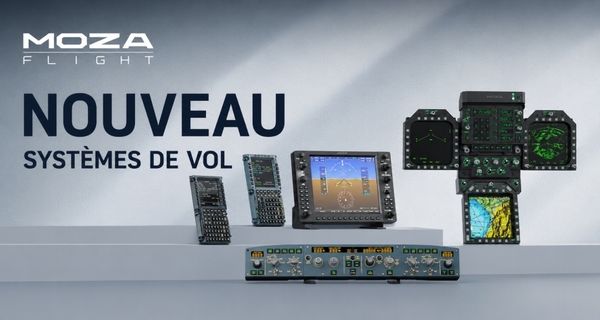 Nouveaux systèmes de vol moza disponibles en précommande