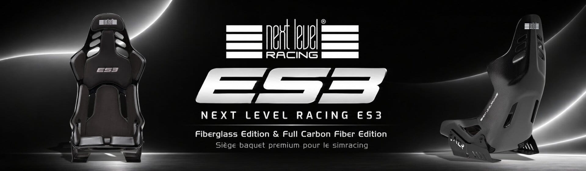 nouveau baquet simracing next level racing es3