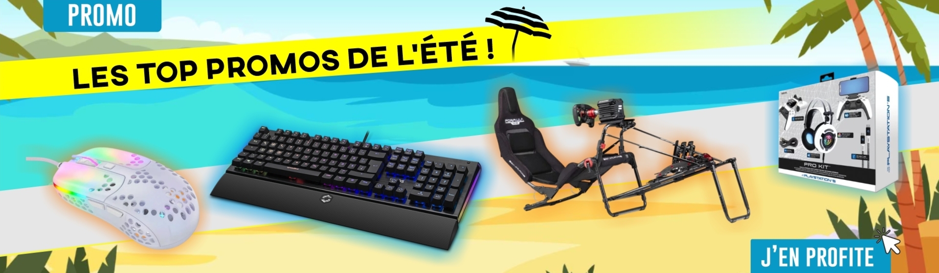 Promotions gaming de l'été