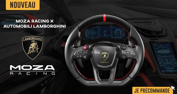 volant moza Lamborghini Revuelto disponible en précommande