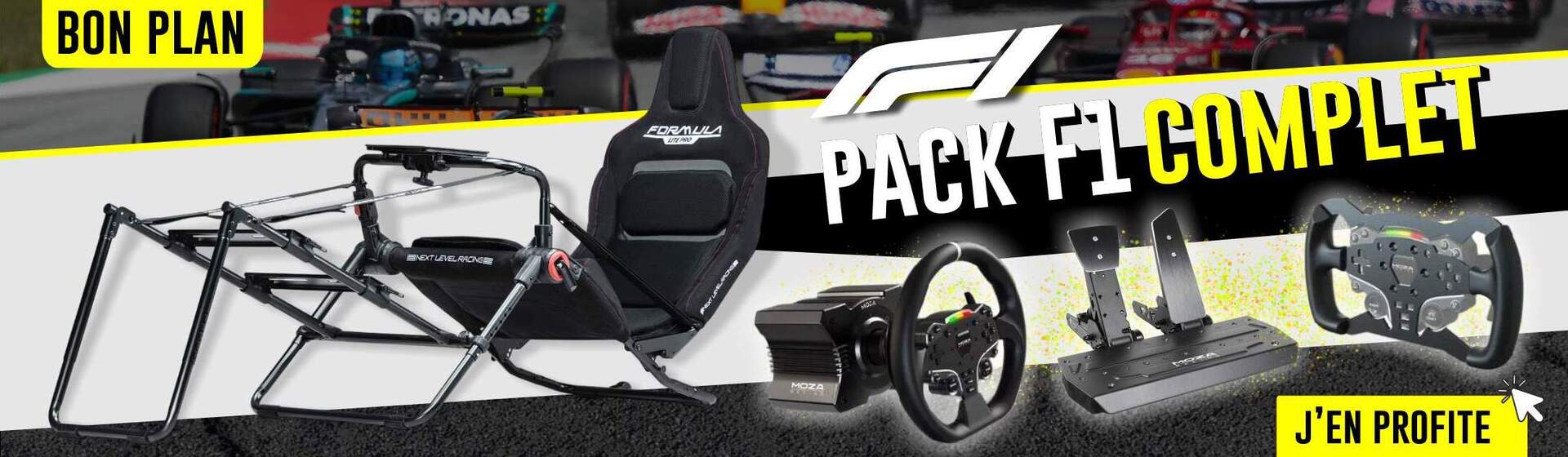 pack complet cockpit et volant pour f1 2026