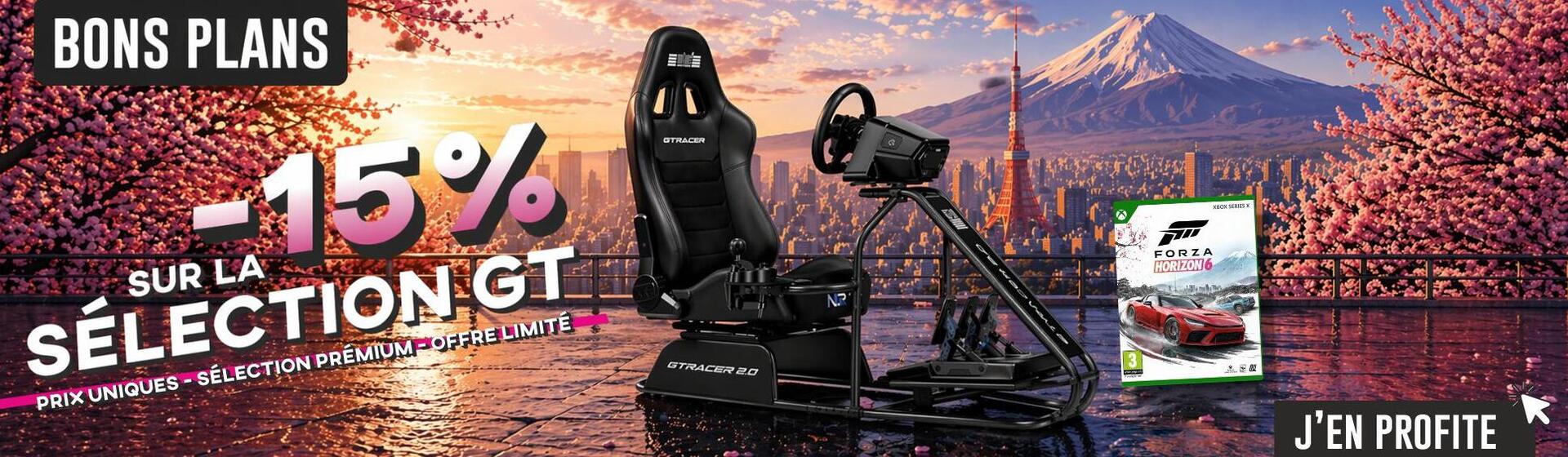 promotions simracing sur la selection gt 