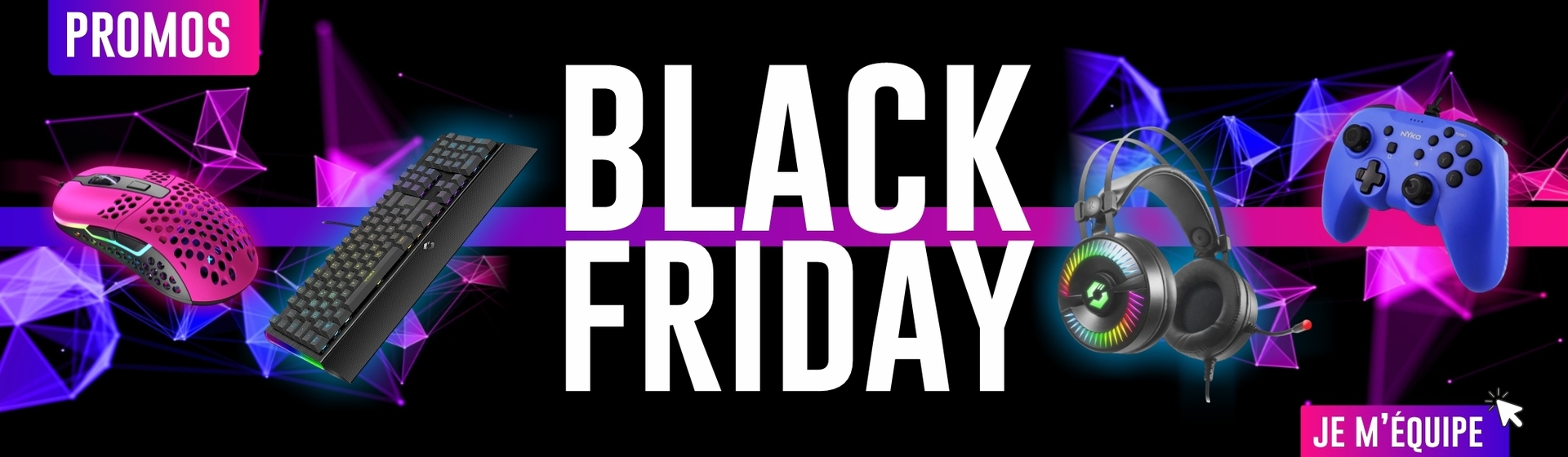 les promos gaming black friday 
