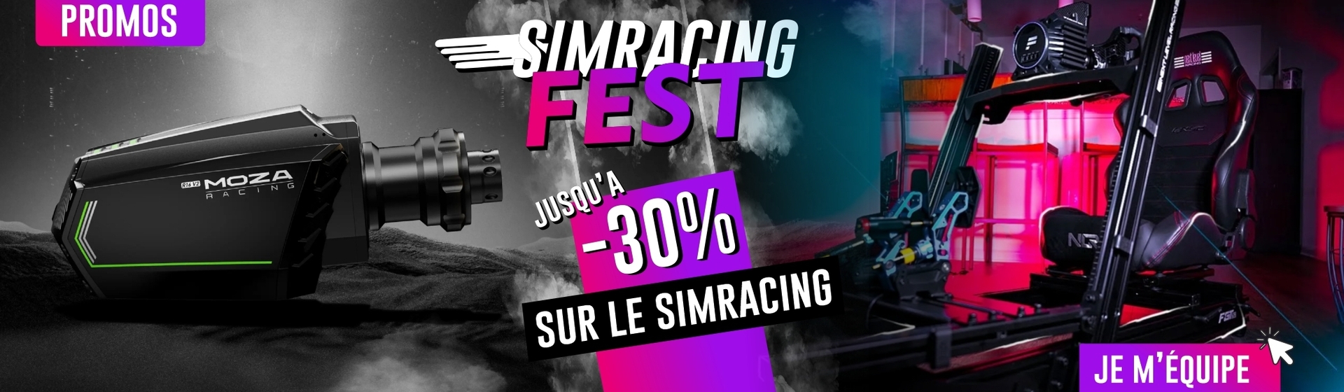 promos simracing moza et next level racing