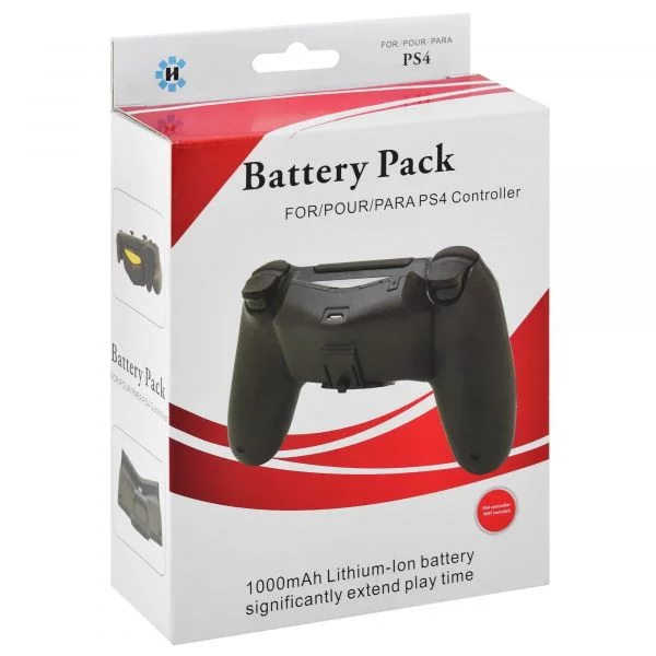 Batterie additionnelle 1000mAh pour manette Playstation 4