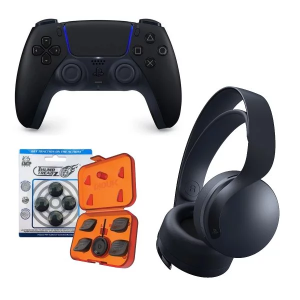 Pack manette DualSense - Manette PS5, casque Sony et accessoires