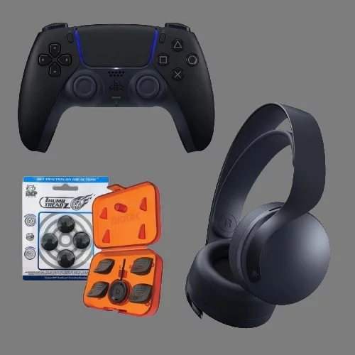 Pack PlayStation 5 Double Manettes + Casque PS5 Pulse 3D