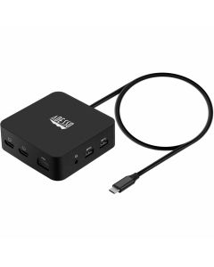 AUH-4050, 10-IN-1 USB-C Multiport Docking Station Supports Dual HDMI, VGA Port,