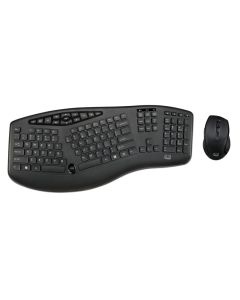WKB-1600CB-FR, TruForm™ Wireless Ergonomic Keyboard and Optical Mouse