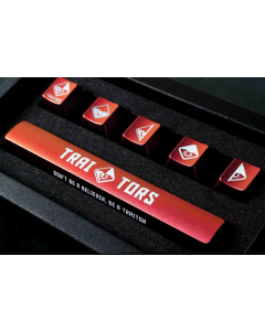 Keycaps Traitors "Classic" - Set de 6 touches premium avec peinture perlescente