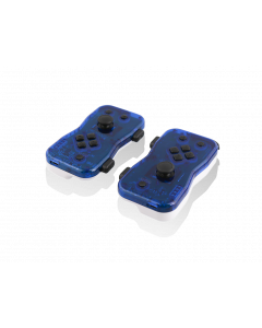 Manettes Dualies Blue/White pour Nintendo Switch