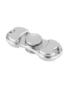 Hand Spinner Duo MÃ©tal Silver