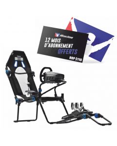 Next Level Racing F-GT Lite iRacing Edition - Cockpit de course pliable