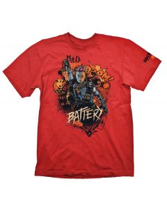 T-Shirt Black Ops 4 Battery Rouge 001