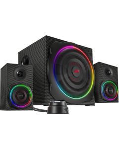 Ensemble Enceintes Gravity Carbon RGB Speedlink