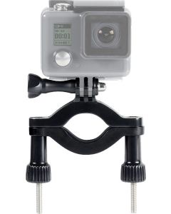 Fixation pour Go Pro Speedlink pour cadre de vÃ©lo vue de face