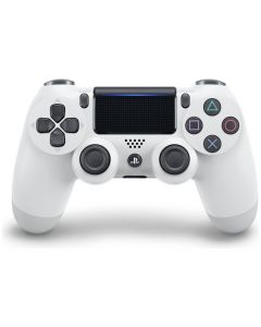 manette ps4 dualshock 4 v2 blanche face
