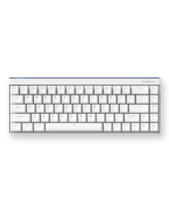 MCHOSE Jet 75 Hall Effect Magnetic Switch Gaming Keyboard, Snow White, QWERTY