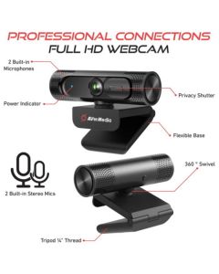 AVerMedia PW315 Webcam 1080p Grand Angle
