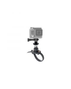 Fixation flexible rÃ©glabe pour Go Pro Speedlink vue sur fixation