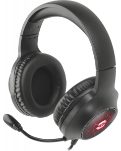 VIRTAS Illuminated 7.1 Gaming HeadSet Black 