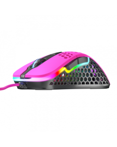 Souris gaming ultra légère RGB Xtrfy M4 - Rose
