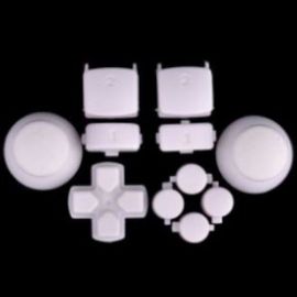 Kit Boutons Custom pour Manette PS3 - Blanc