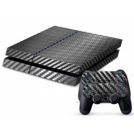 Skin pour Console Playstation 4 - Carbon
