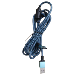 Câble USB-C vers USB-A 2.0 tressé de 1.80 M