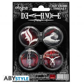 Pack de badges DEATH NOTE 001