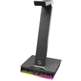 Support casque EXCELLO RGB avec éclairage activé