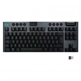 Logitech G G915 TKL Lightspeed Carbone Clicky - Clavier mécanique sans fil TKL - Switch GL (Clicky)