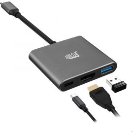 AUH-4010, 3-IN-1 USB-C Multiport Docking Station