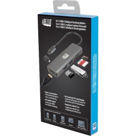 AUH-4020, 6 in 1 USB-C Multiport Docking Station