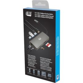 AUH-4030, 8 in 1 USB-C Multiport Docking Station