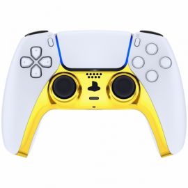 ExtremeRate - Bande Custom Manette PS5 - Or Chromé
