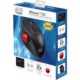 IMOUSE-T30, Wireless Ergonomic programable Desktop Trackball