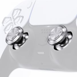 ExtremeRate - Paire de Thumsticks Manette PS5 - Argent