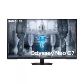 Écran - Samsung Odyssey Neo G7 LS43CG700NUXEN écran plat de PC 109,2 cm (43") 3840 x 2160 pixels 4K Ultra HD LED Blanc