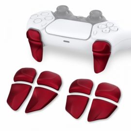 ExtremeRate - Paire de Triggers PS5 - Rouge Foncé