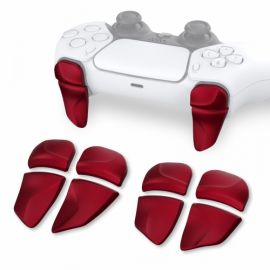 ExtremeRate - Paire de Triggers PS5 - Rouge Foncé