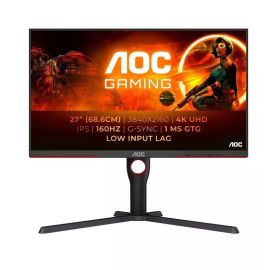 Écran - AOC G3 U27G3X écran plat de PC 68,6 cm (27") 3840 x 2160 pixels 4K Ultra HD LED Noir, Rouge