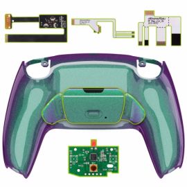 ExtremeRate - Kit Palette avec coque et circuit - Vert Violet