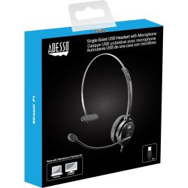 XTREAM-P1, Single-Sided USB Wired Headset with Built-in Microphone