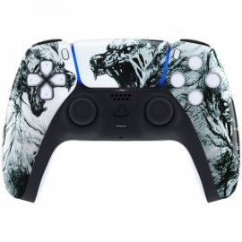 ExtremeRate - Coque avant Manette PS5 brillante + pad - Loup