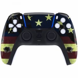 ExtremeRate - Coque avant Manette PS5 brillante + pad - USA