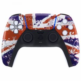 ExtremeRate - Coque avant Manette PS5 brillante + pad - UK